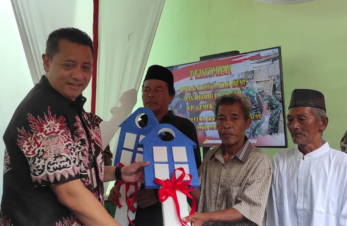 Kado 20 Unit Rumah Layak Huni untuk Warga Gumuk Sepiring Kota Magelang