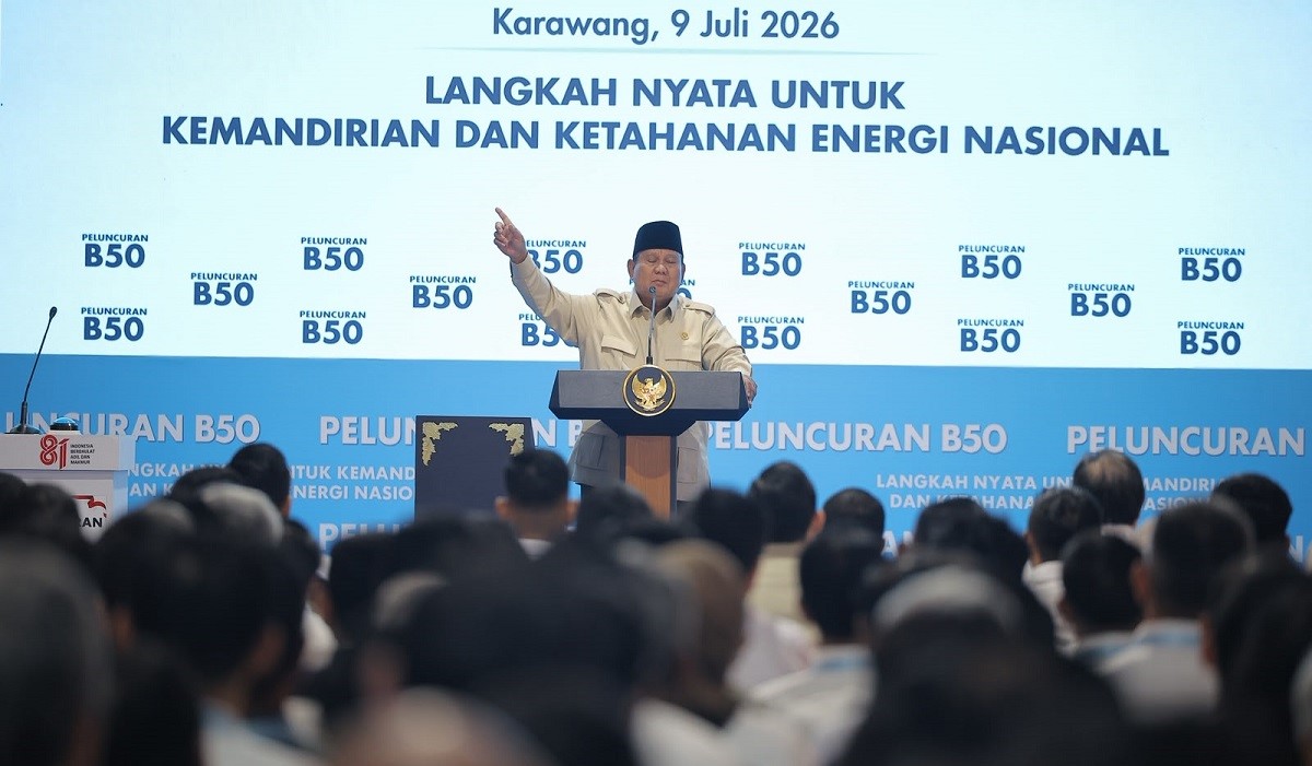 Presiden Prabowo Resmikan B50, Mentan Amran: Hilirisasi Sawit Perkuat Ketahanan Energi dan Kesejahteraan Petan