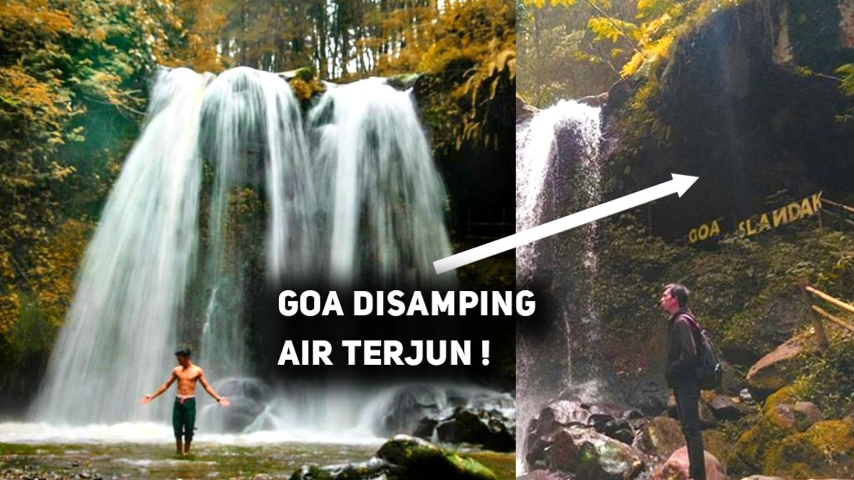 Jadi Satu-satunya di Magelang ! Goa Slandak Pakis Suguhkan Pesona Air Terjun dan Goa dalam Satu Lokasi Wisata