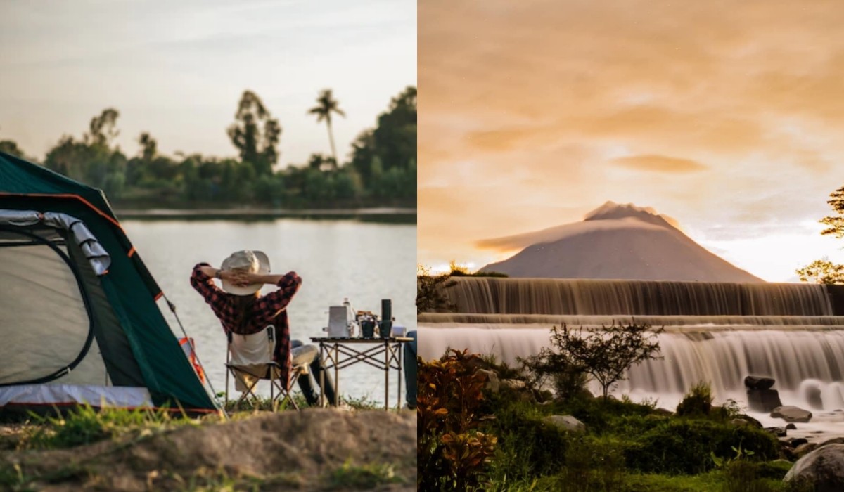 Camping di Watu Nganten Magelang: Harga Murah dengan View Gunung Merapi, Ga Perlu Mendaki untuk Sampai Disini!