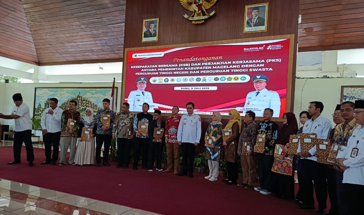 Komitmen Tingkatkan SDM Pertanian, Polbangtan Kementan Jalin MoU Bupati Magelang