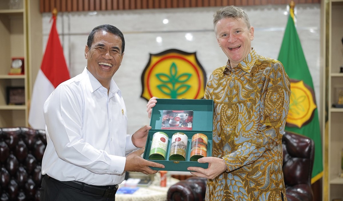 Mentan Amran Perkuat Kemitraan RI–Australia, Dadahup Siap Jadi Model Pertanian Rawa Modern