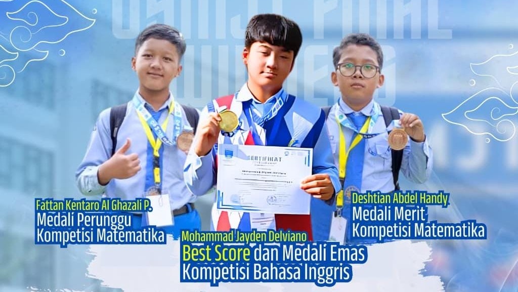 Prestasi Membanggakan! Tiga Siswa SD Mutual 2 Magelang Juara di OSM-JT 2025