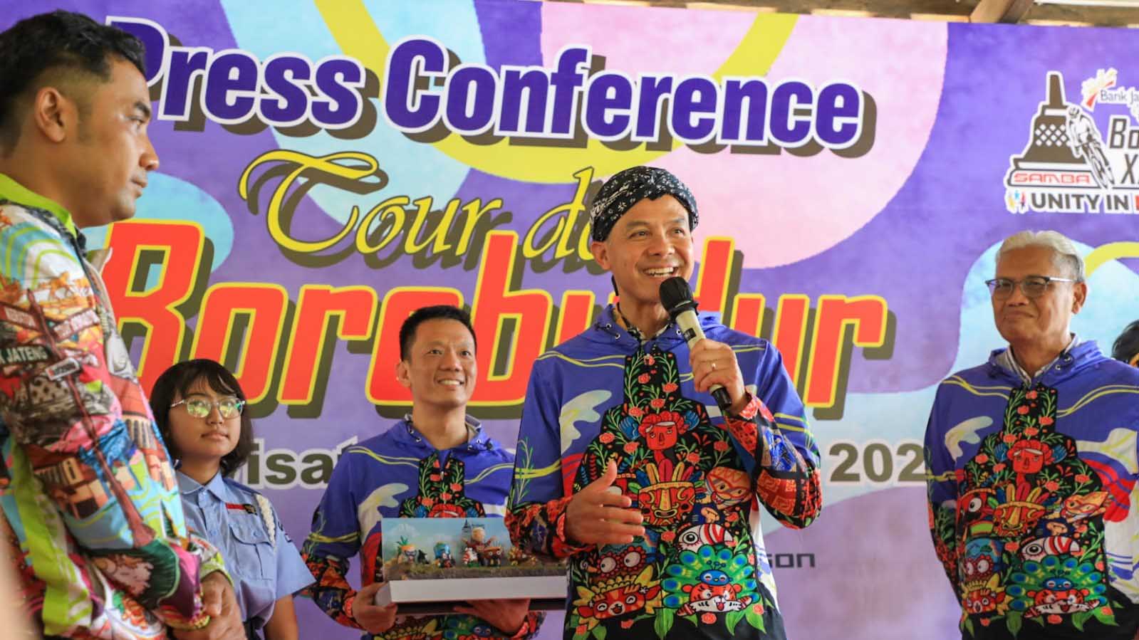 Ganjar Pranowo Siap Ramaikan Tour de Borobudur XXIII 2023