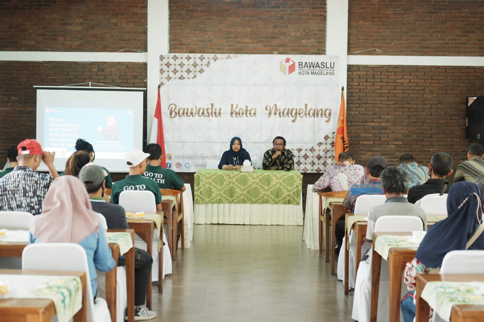 Kawal Pemilu Damai, Bawaslu Kota Magelang Gelar Sosialisasi Demokrasi Inklusif