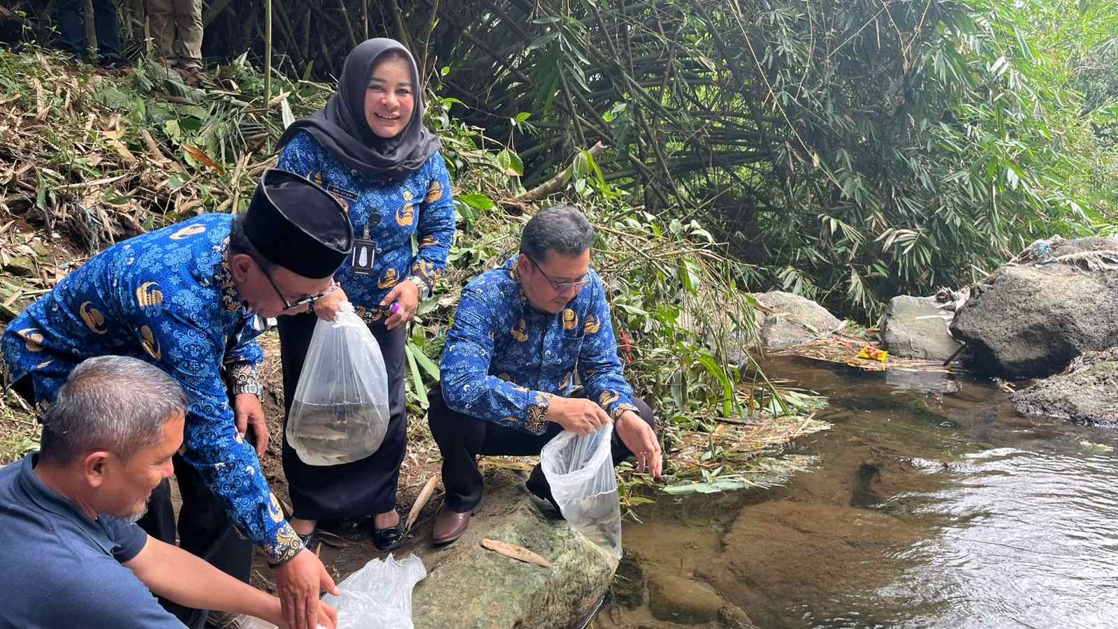 Pemkab Magelang Lakukan Program Spawning dan Nursery Ground untuk Pelestarian Sungai
