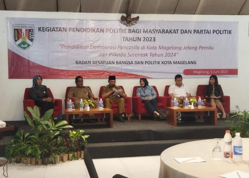 Kesbangpol Kota Magelang Beri Pendidikan Politik Jelang Pemilu Serentak 2024