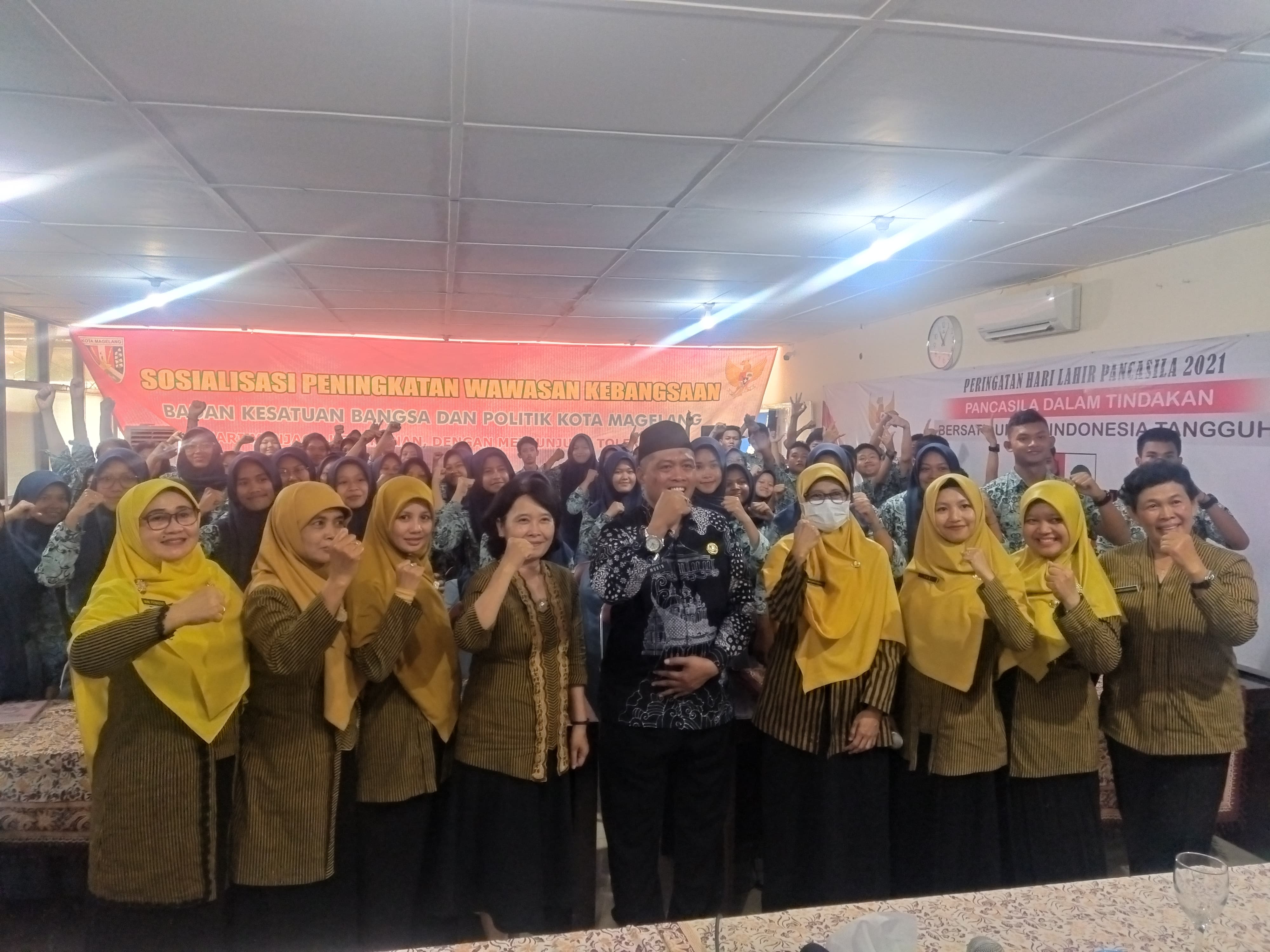 SMKN 2 Magelang Gelar Seminar Toleransi Agama dan Budaya Bersama Kesbangpol dan Kemenag Kota Magelang 