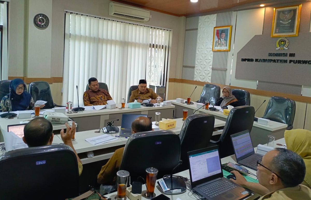 Komisi III DPRD Purworejo Minta PAD Dioptimalkan, Banyak Potensi Belum Tergarap Maksimal