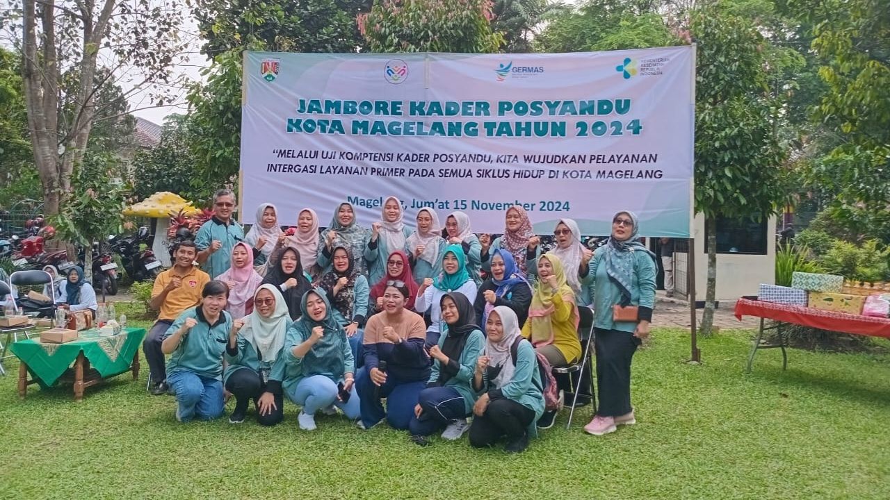 Peringati Hari Kesehatan Nasional, Dinkes Kota Magelang Gelar Jambore Kader Posyandu