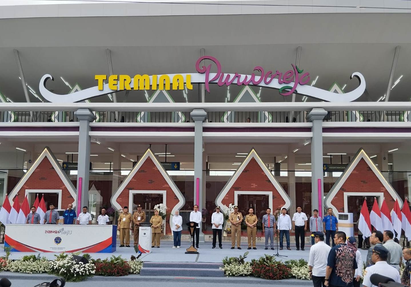 Terminal Tipe A Purworejo Diresmikan Presiden Jokowi