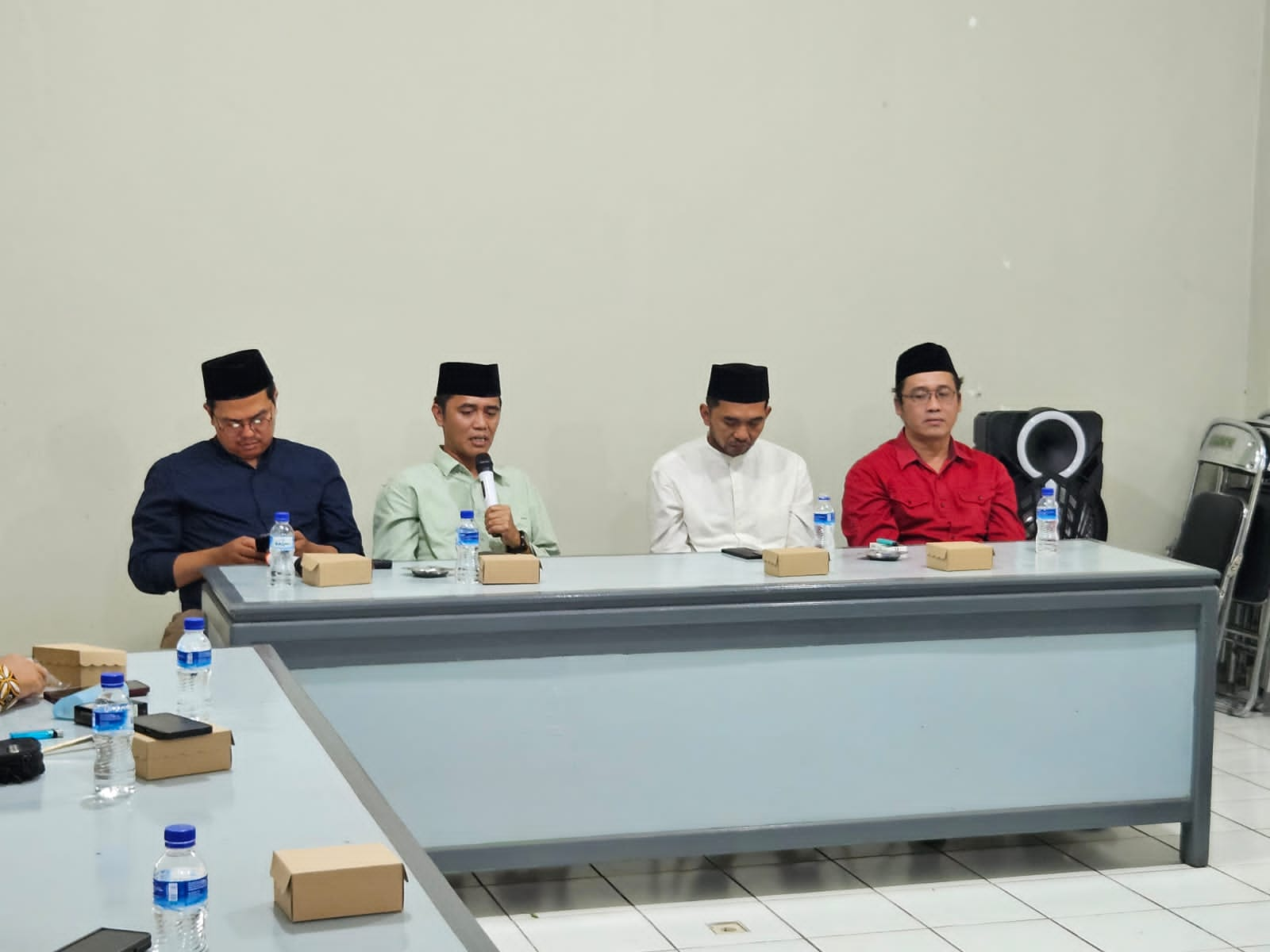 Paslon Bupati Magelang Grengseng-Sahid Silaturahmi ke PCNU, Jajaki Kolaborasi untuk Majukan Daerah