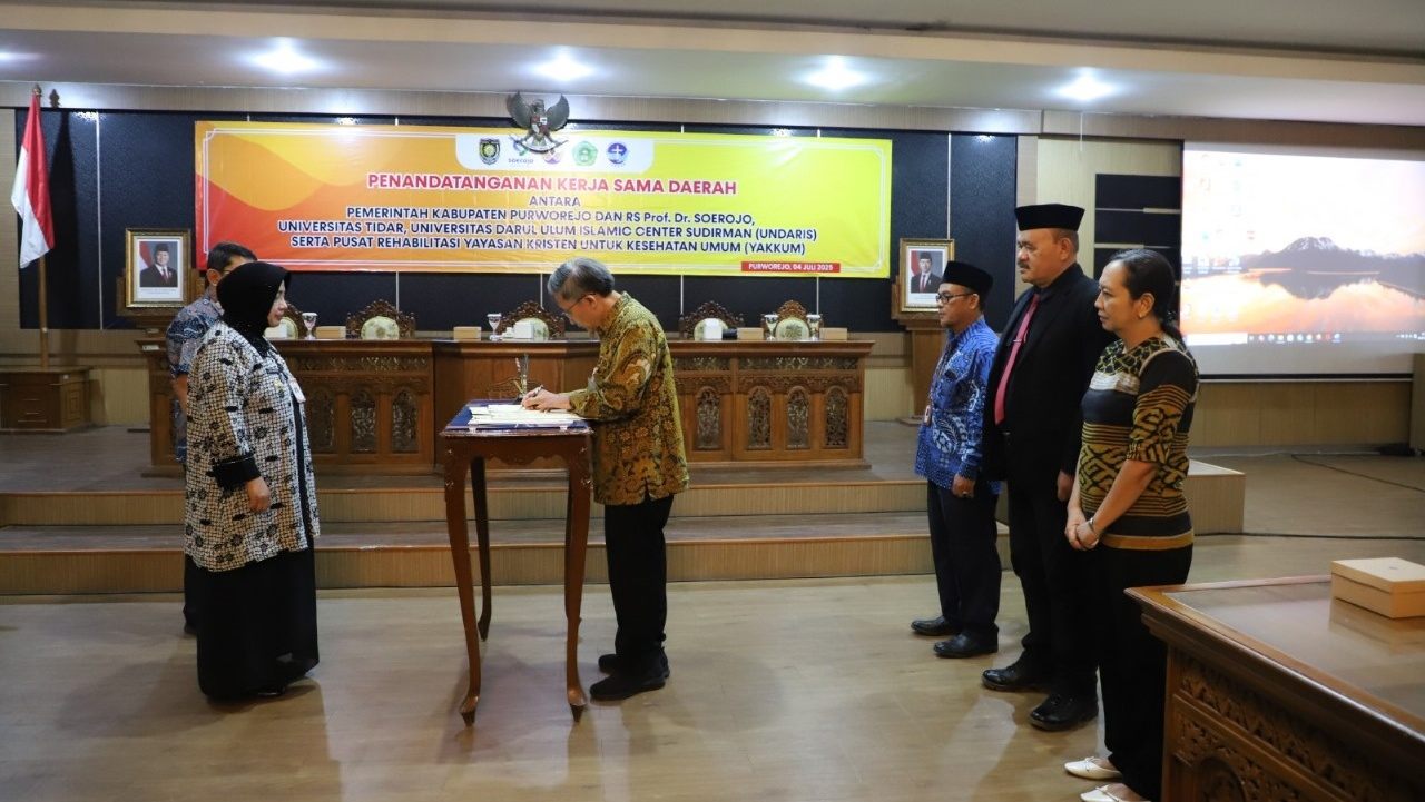 Pemkab Purworejo Jalin Kerja Sama dengan 4 Lembaga Kesehatan dan Pendidikan