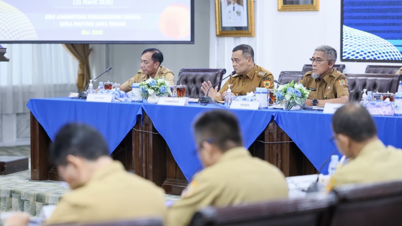 Meski Diterpa Efisiensi, Gubernur Jateng Ahmad Luthfi Desak Instansi Percepat Program Pro Rakyat