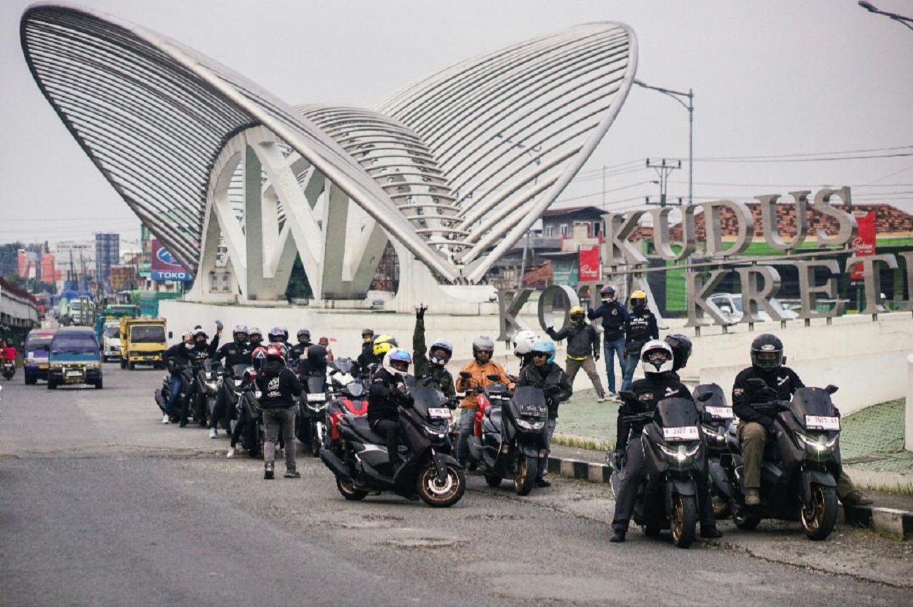 MAXi Yamaha Day 2025 Dimulai dari Kudus: Perpaduan Touring, Budaya, dan Skutik Legendaris