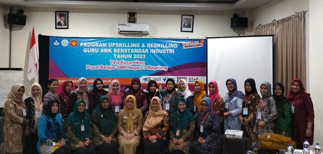 SMK N 3 Magelang Kembali Menjadi Pusat Belajar Upskilling Guru SMK Berstandar Industri