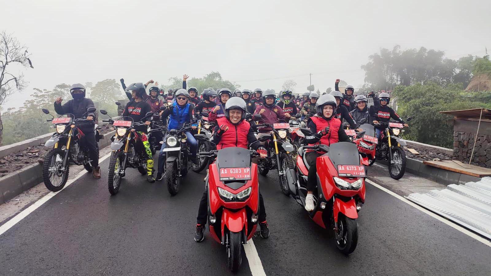 WOW! 265 Kades di Wonosobo Dapat Motor Trail Honda CRF, Makan Anggaran Hingga Rp9 Miliar