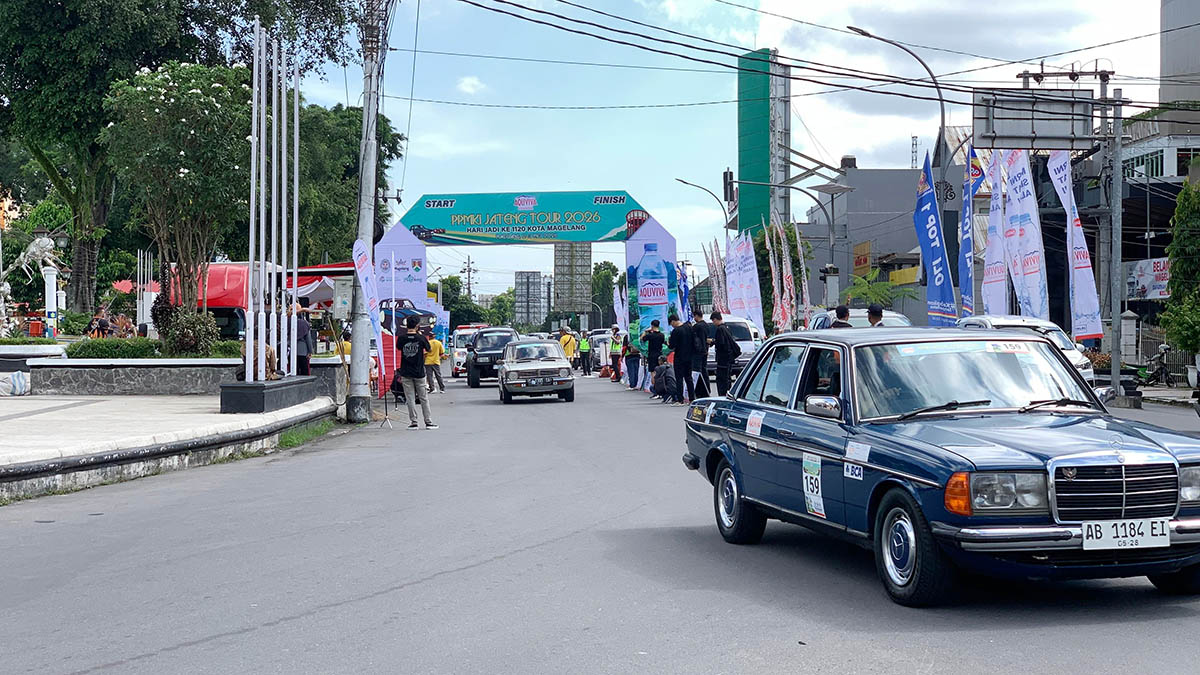 Reli Mobil Kuno PPMKI Dongkrak Ekonomi, Kota Magelang Bersiap Gelar 3 Event Lagi