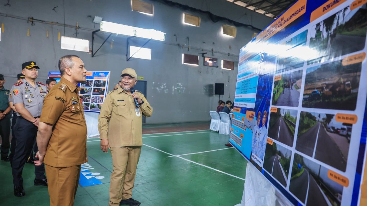 Gubernur Ahmad Luthfi Resmikan Perbaikan Jalan Temanggung-Kendal dan Wonosobo-Dieng
