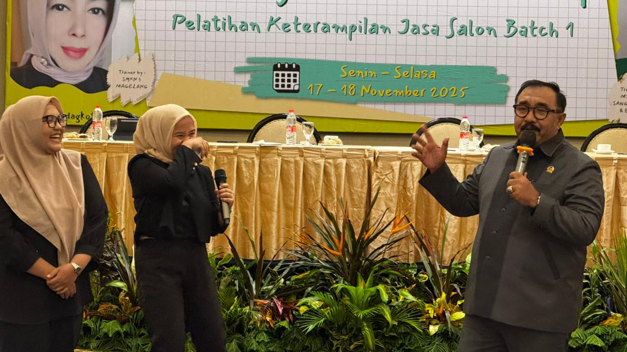 Komisi A DPRD Kota Magelang, HIR Jatmiko Bahas Prospek Usaha Salon dan Rias Pengantin
