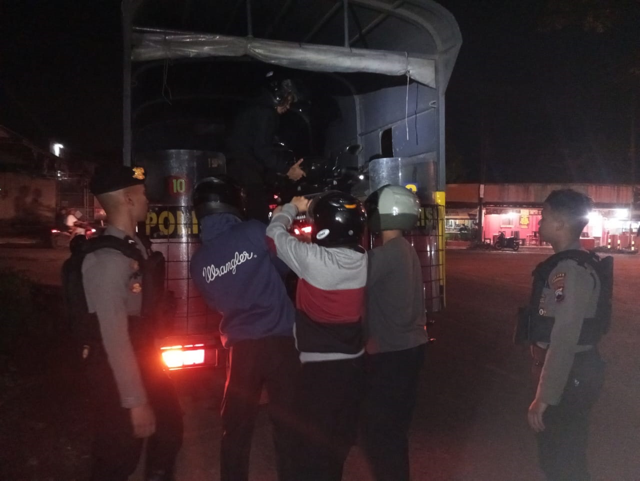 Kepergok Hendak Balap Liar di Wonosobo, Belasan Kendaraan Diamankan Polisi
