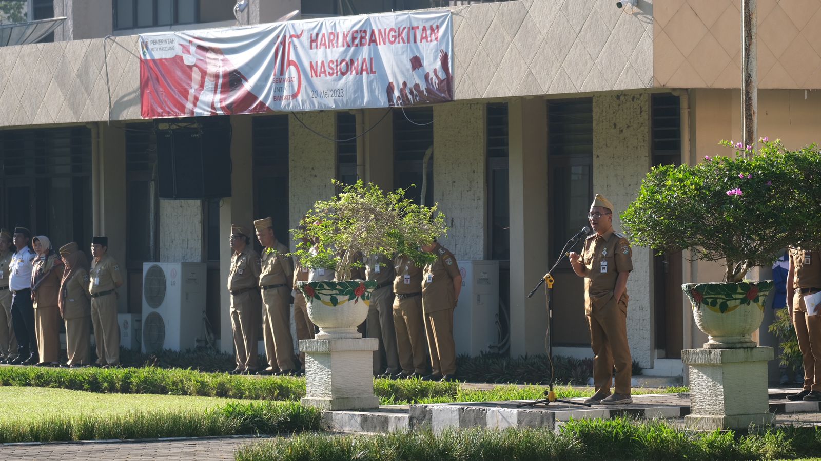 Walikota Magelang Titipkan Pesan Ke ASN di Upacara Harkitnas 2023