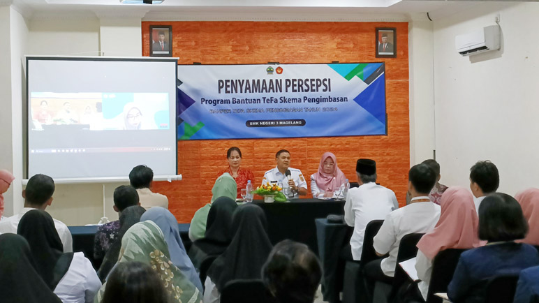 SMKN 3 Magelang Gelar Workshop Persiapan PBL dengan SMK Jejaring