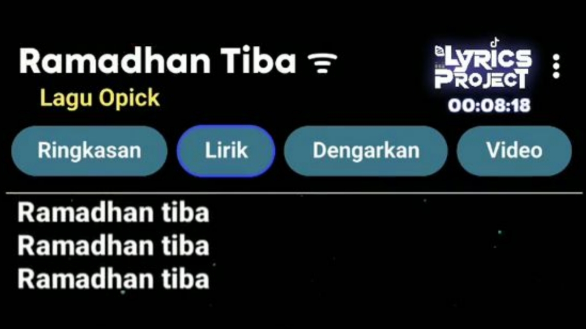 Kumpulan Lagu Ramadan Viral di Tiktok 2024, Siapa Tau Bisa Jadi Referensi!