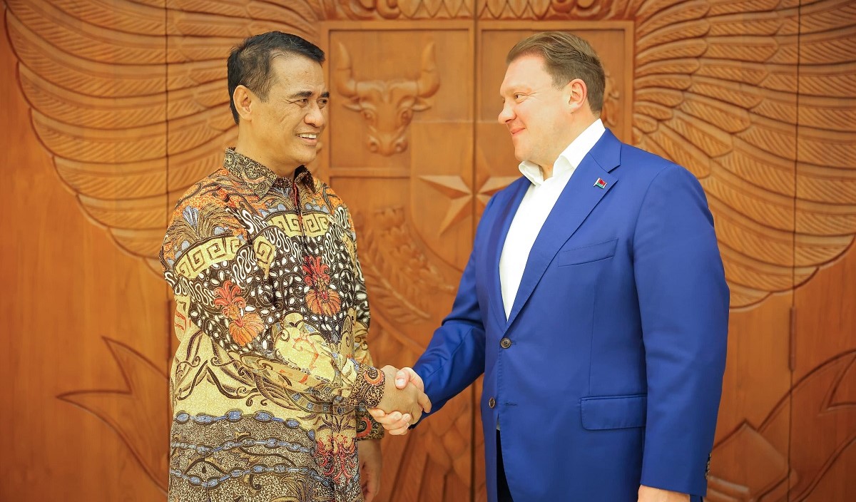 Anak Presiden Belarusia Temui Mentan Amran Untuk Investasi Pertanian