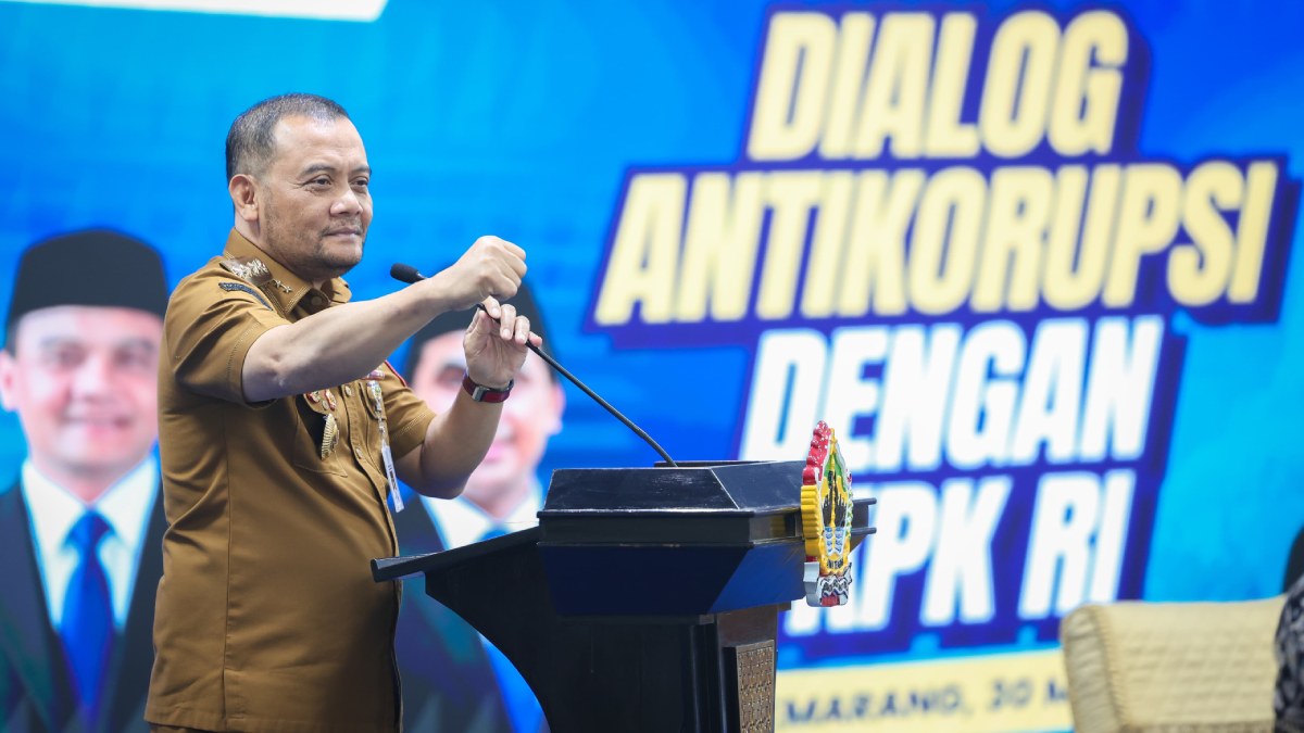 Cegah Korupsi, Ahmad Luthfi Hadirkan KPK Bekali Seluruh Kepala Daerah di Jateng