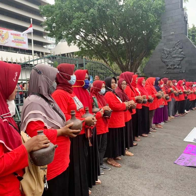 Warga Kontra Tambang Wadas Purworejo Terus Melawan