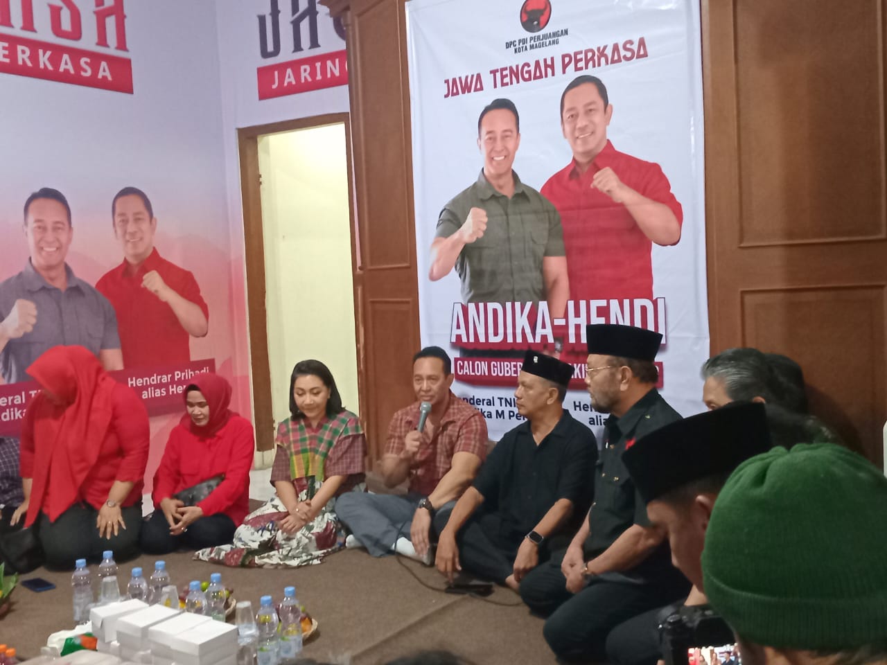 Andika Perkasa Resmikan Markas Pemenangan di Magelang, Fokus Kenalkan Diri dan Potensi Jawa Tengah