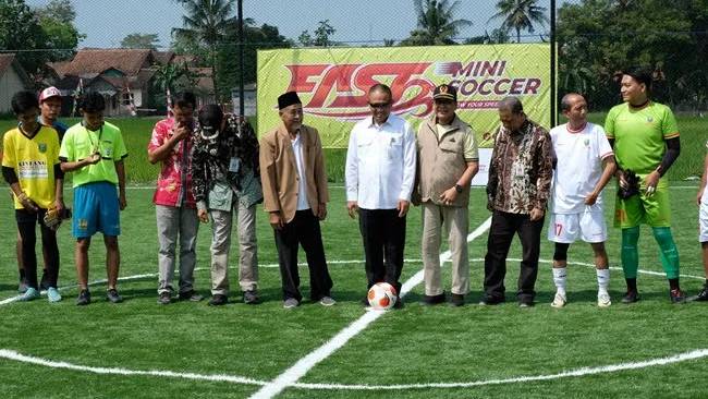 WOW! Kebumen Punya Mini Soccer Baru Seharga Rp1,4 M Berstandar FIFA