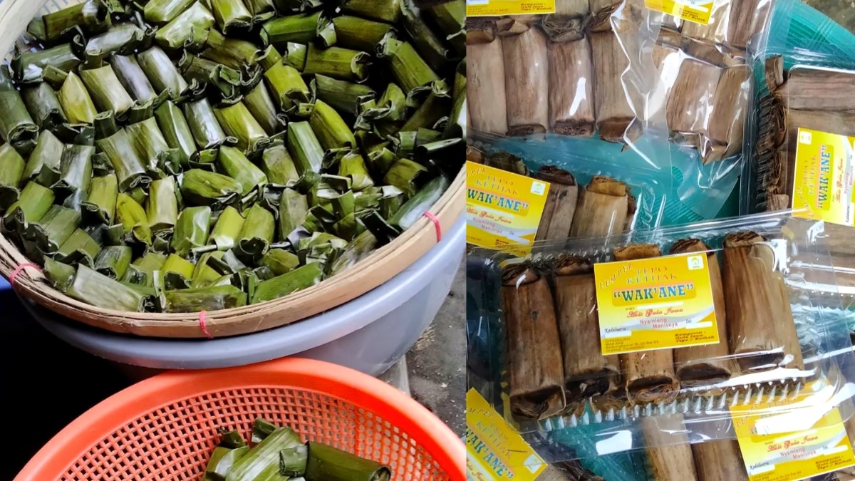 Pernah Mendengar Lemper Manis ? Makanan Jadul Lemper Tepo Beri Sentuhan Rasa Tak Biasa Khas Purworejo