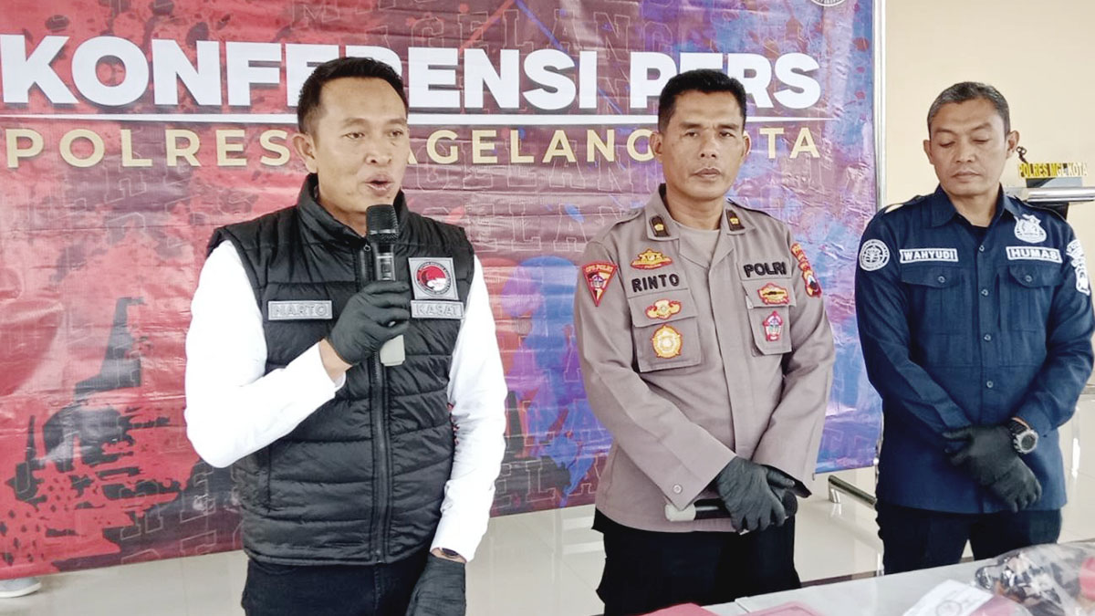 Nekat Simpan Titipan Teman, Pemuda di Magelang Ini Diciduk Polisi Bawa Sabu Hampir 100 Gram