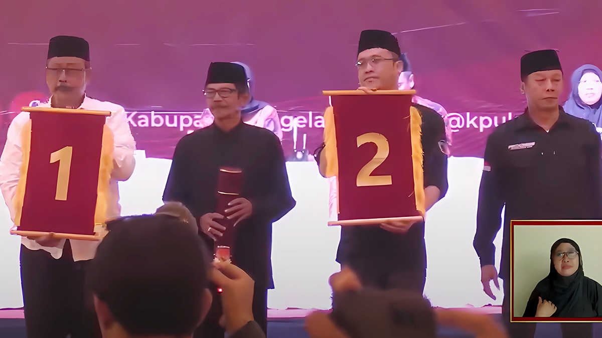 Pilkada Kabupaten Magelang, Sudaryanto-Agung Tri Jaya Dapat Nomor 1, Grengseng-Sahid Nomor 2