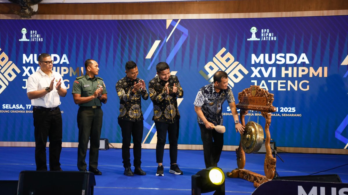 Gubernur Jawa Tengah Ahmad Luthfi Ajak HIPMI Aktif Bangun Daerah