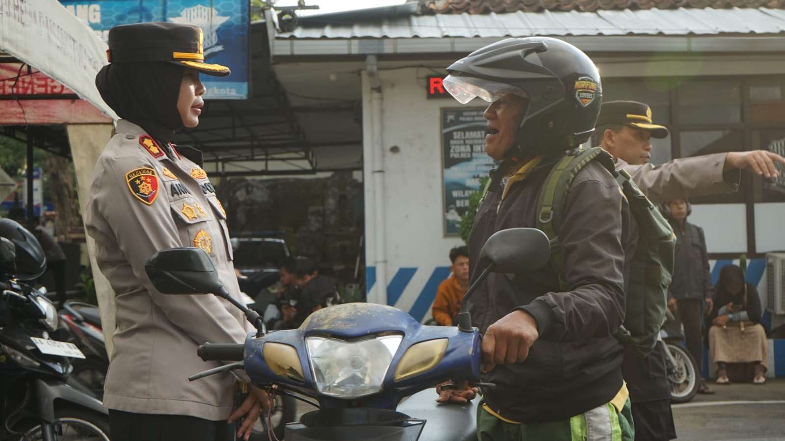 Baru 2 Jam Razia Operasi Patuh Candi, 44 Sepeda Motor di Kota Magelang Diangkut Petugas