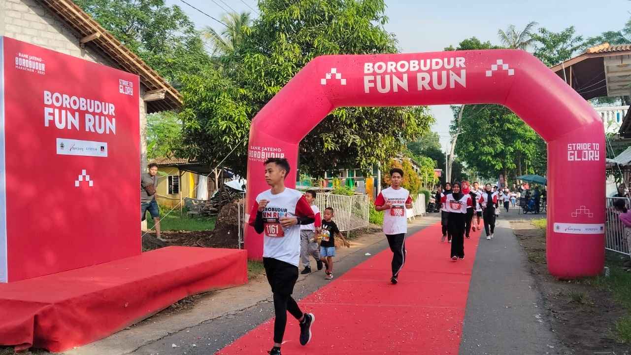 Borobudur Fun Run 2025 Tunjukkan Kekuatan Partisipasi Warga dalam Ekosistem Sport Tourism Magelang