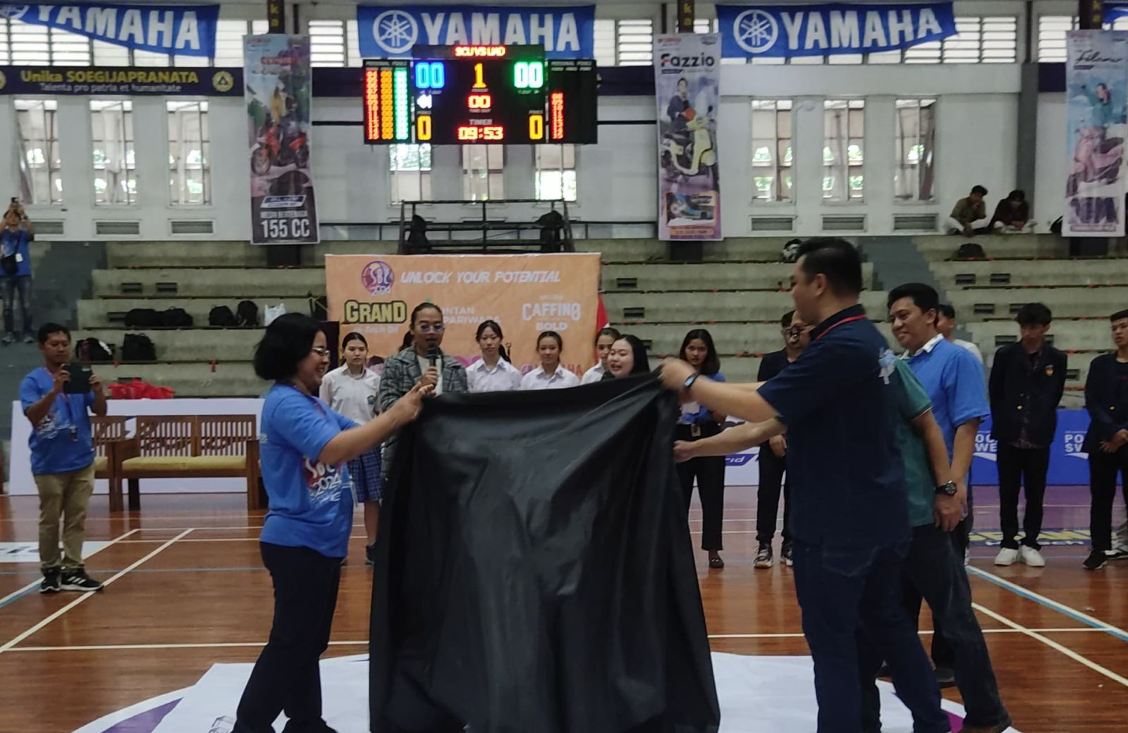 Unika Semarang Kembali Gelar Kejuaraan Basket Antar Pelajar se Jateng-DIY, Rektor: Terima Kasih Yamaha 