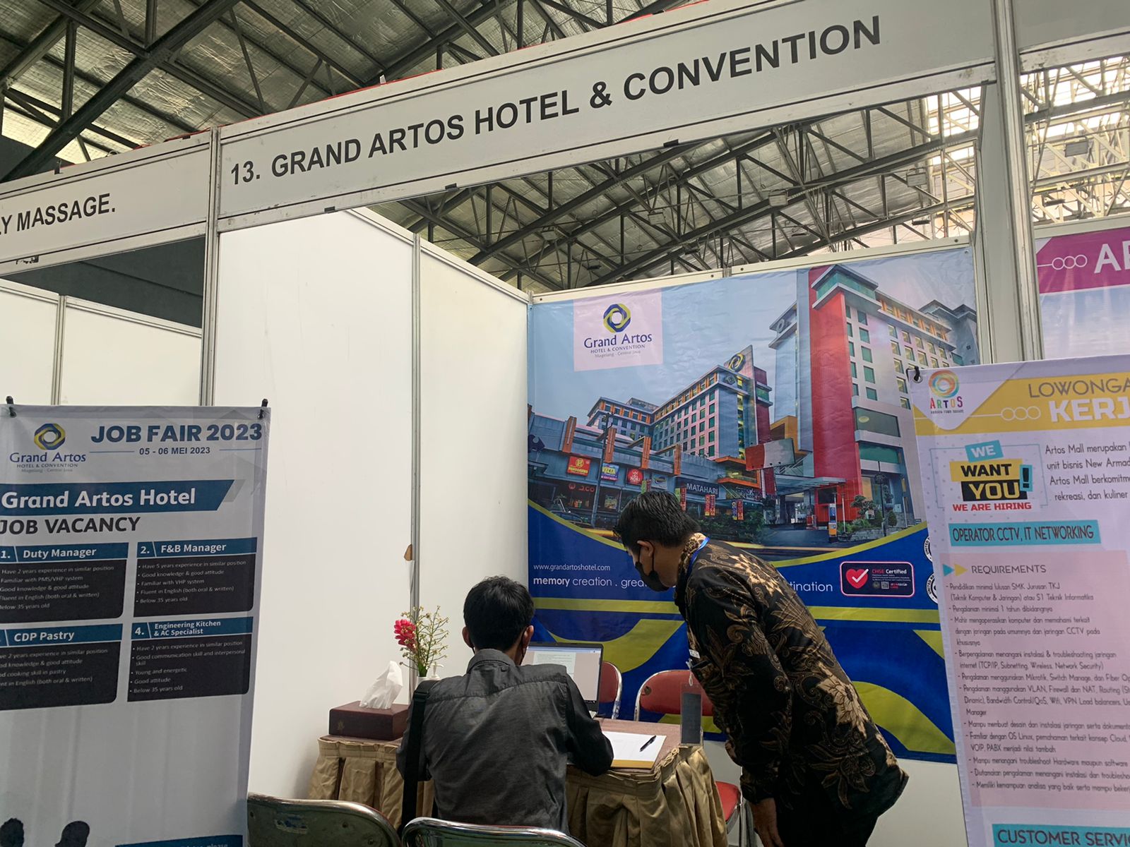 Grand Artos Hotel & Convention Buka Sejumlah Loker, Syaratnya Hanya Kirim CV!