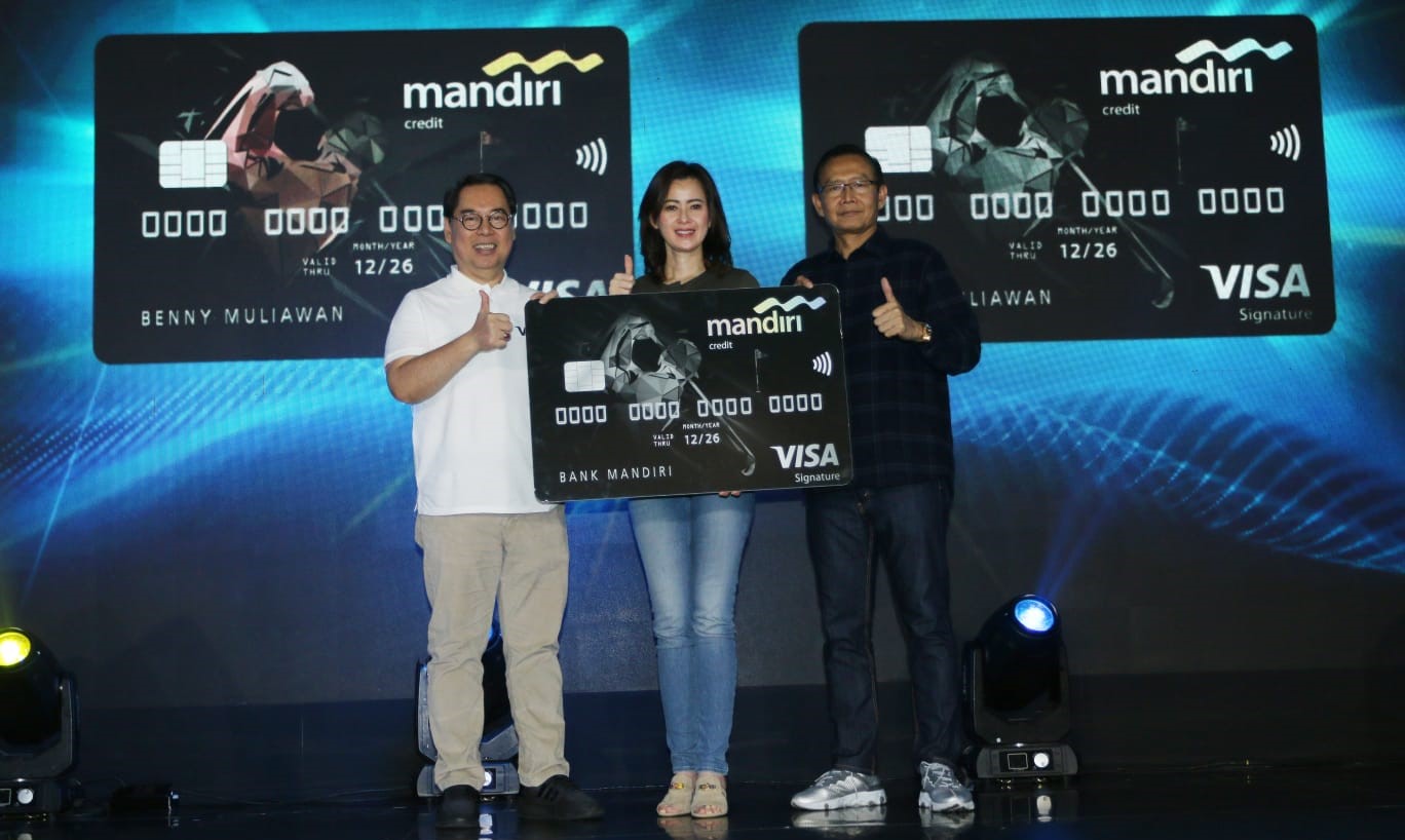 Sasar Penggemar Golf, Bank Mandiri Kenalkan Kartu Kredit Khusus Pegolf