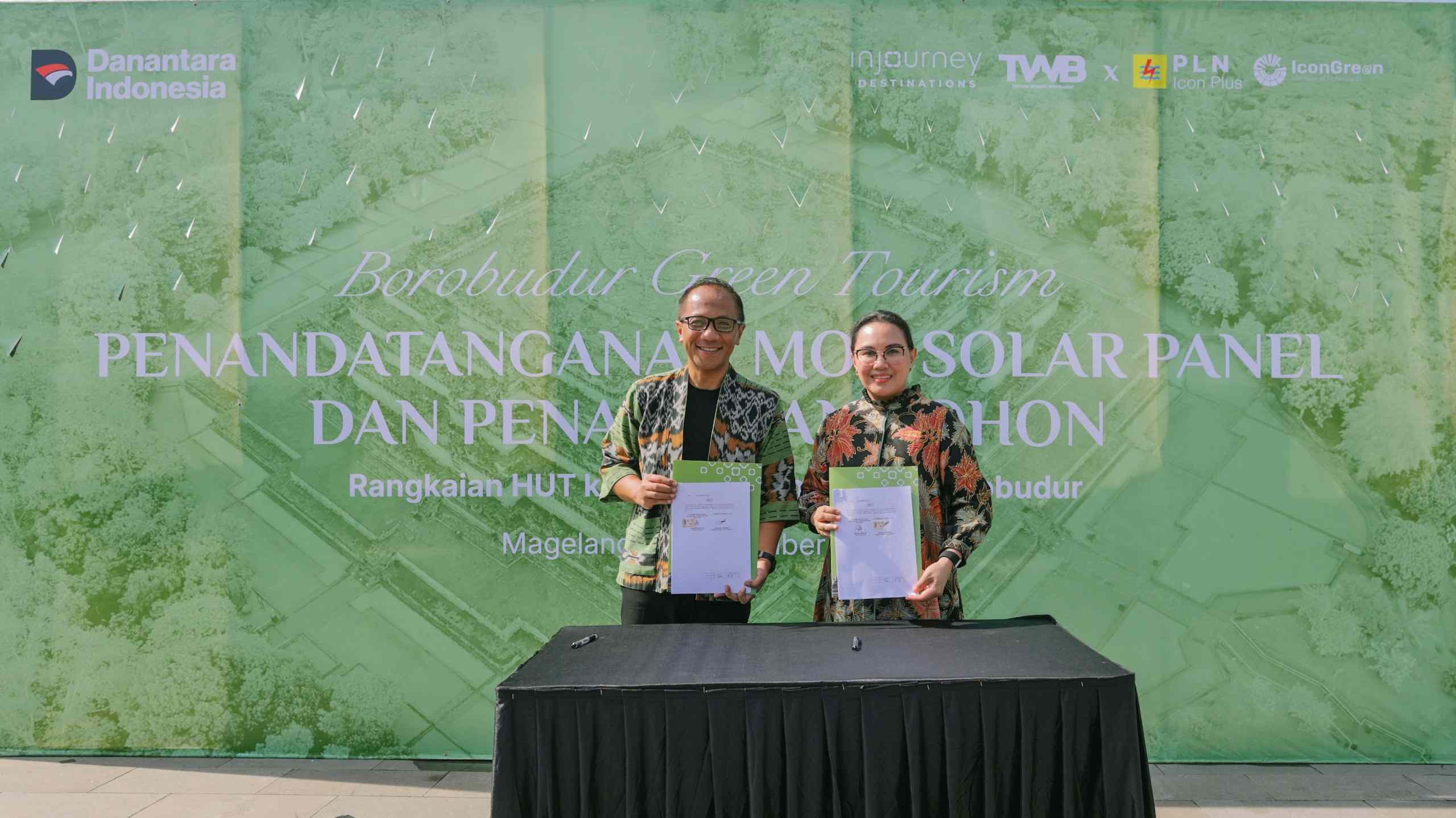 PT TWB dan PLN Icon Plus Kolaborasi Kembangkan Solar Panel di Kampung Seni Borobudur