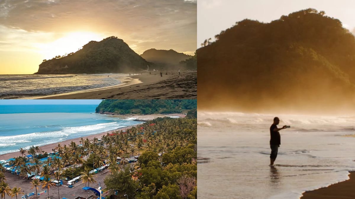 Berbatasan dengan Samudera Hindia! Pantai Suwuk Kebumen Tampilkan Pesona Eksotis yang Tiada Duanya