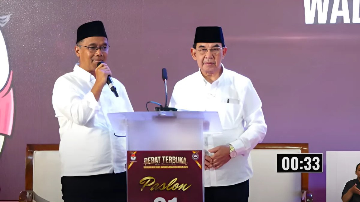 Paslon Aziz-Mansyur di Debat Pamungkas Calon Walikota Magelang Dinilai Tampil Apik dan Elegan