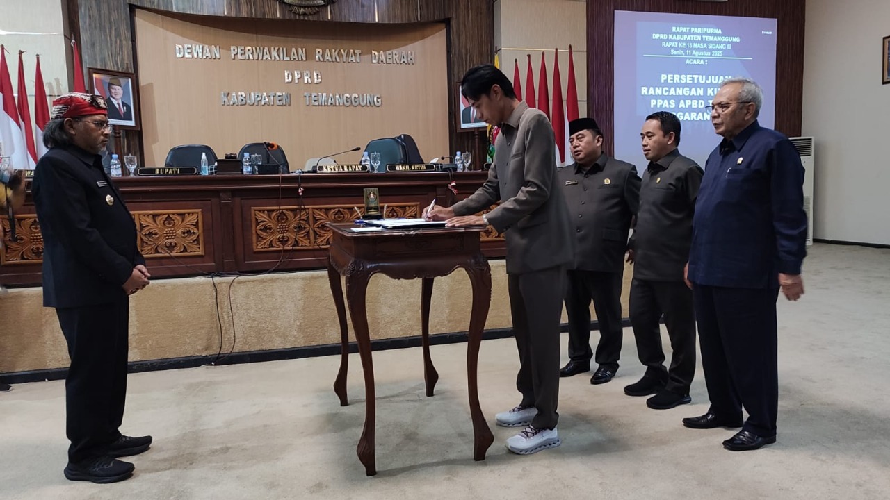 DPRD Temanggung Desak KUA-PPAS 2026 Efisien, Tepat Sasaran, dan Selaras RPJMD