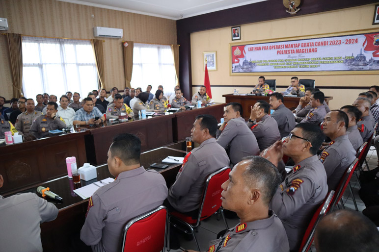 Pola Pengamanan Pemilu di Kabupaten Magelang, 2 Personel Polri untuk 16 TPS