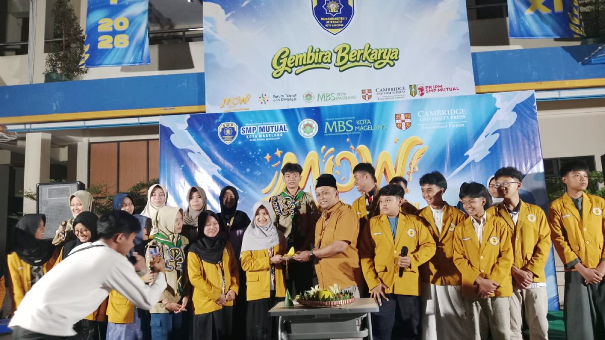 Milad Ke-65 IPM SMP Mutual Kota Magelang Fokuskan Penguatan Kader dan Karakter Pelajar