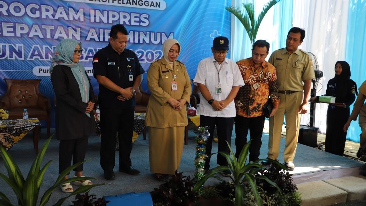 5.596 Rumah di Purworejo Kini Nikmati Air Bersih Berkat Program Inpres Air Minum 2024