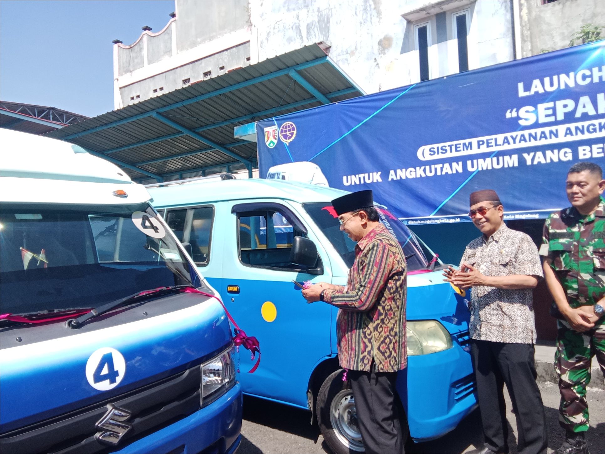 Tingkatkan Kualitas Layanan dan Pengguna Angkutan Umum, Dishub Kota Magelang Launching Program Sepakat